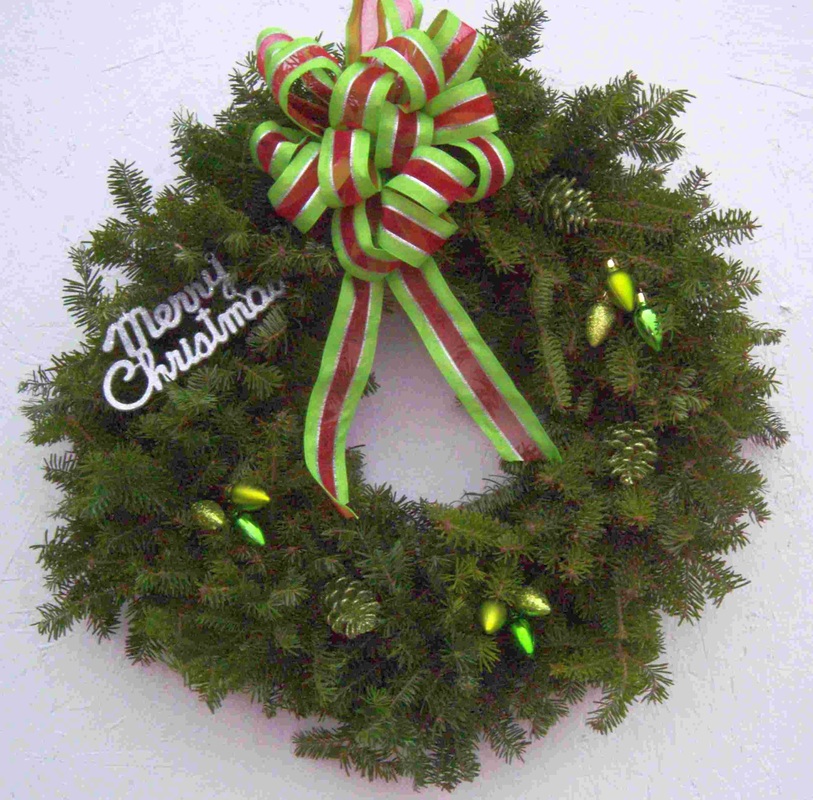 Balsam fir wreath