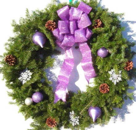 Balsam fir wreath