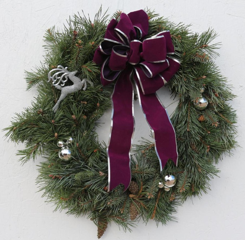 Scotch pine wreath